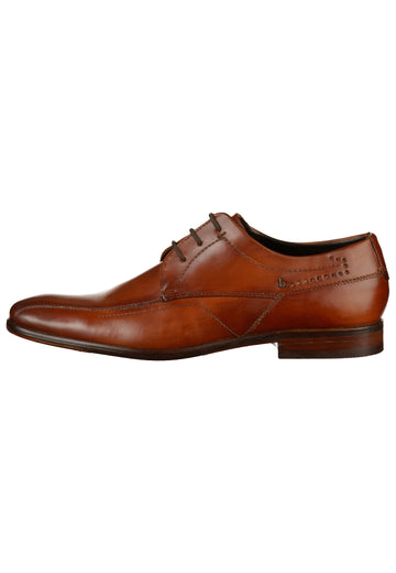 Bugatti Businessschuhe Glattleder Braun - surf4shoes