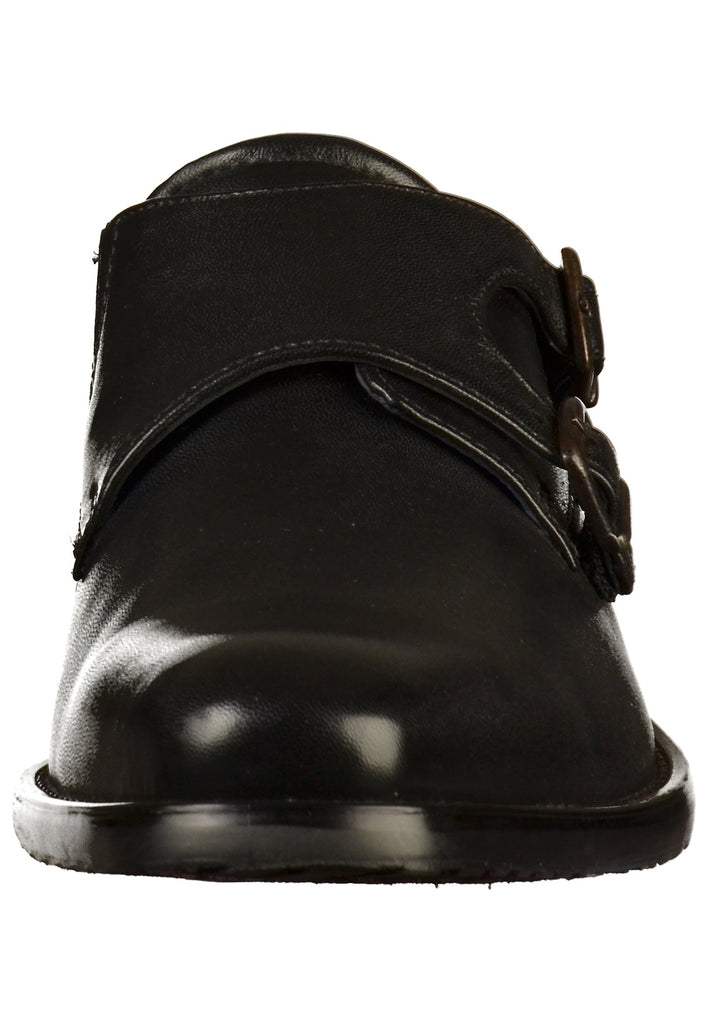 Bugatti Businessschuhe Glattleder Schwarz - surf4shoes