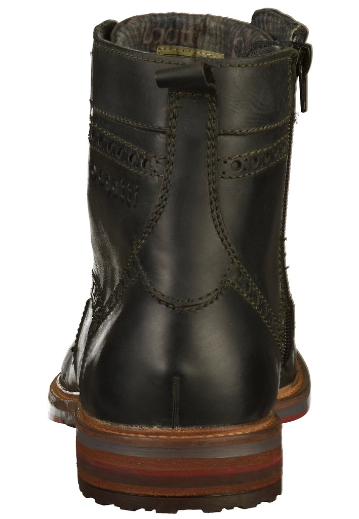 Bugatti Stiefelette Leder Grau - surf4shoes