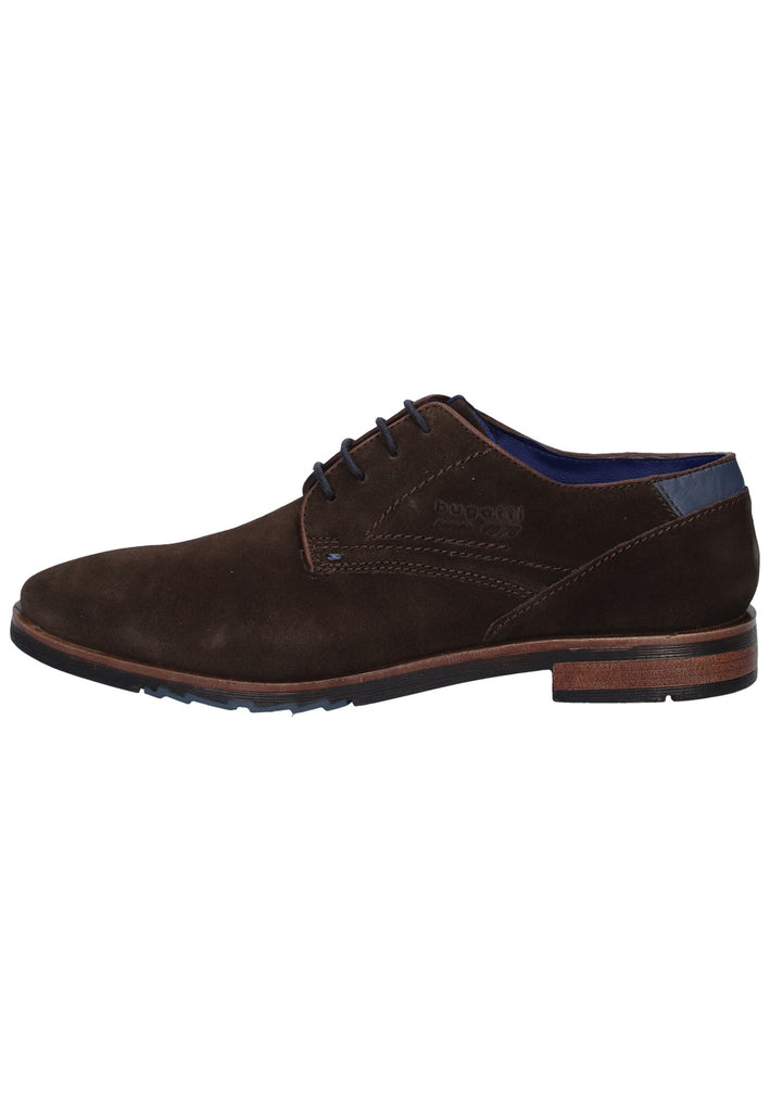 Bugatti Businessschuhe Leder Dunkelbraun - surf4shoes