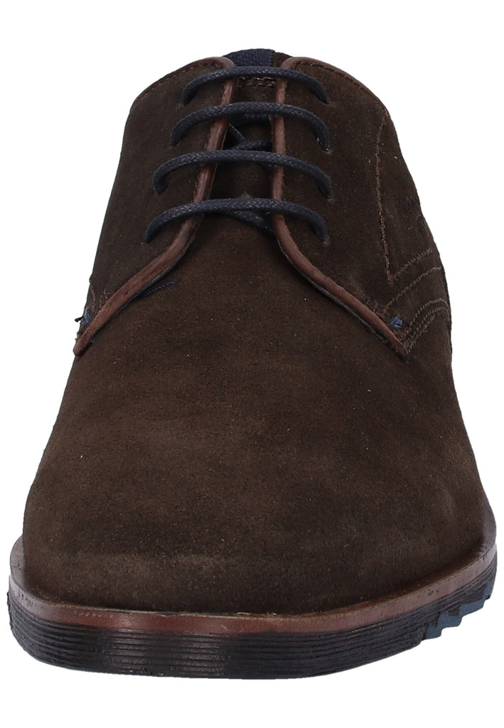 Bugatti Businessschuhe Leder Dunkelbraun - surf4shoes