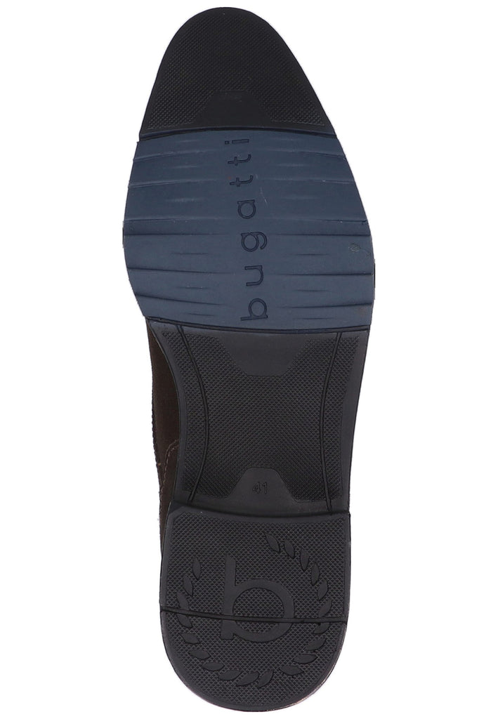 Bugatti Businessschuhe Leder Dunkelbraun - surf4shoes