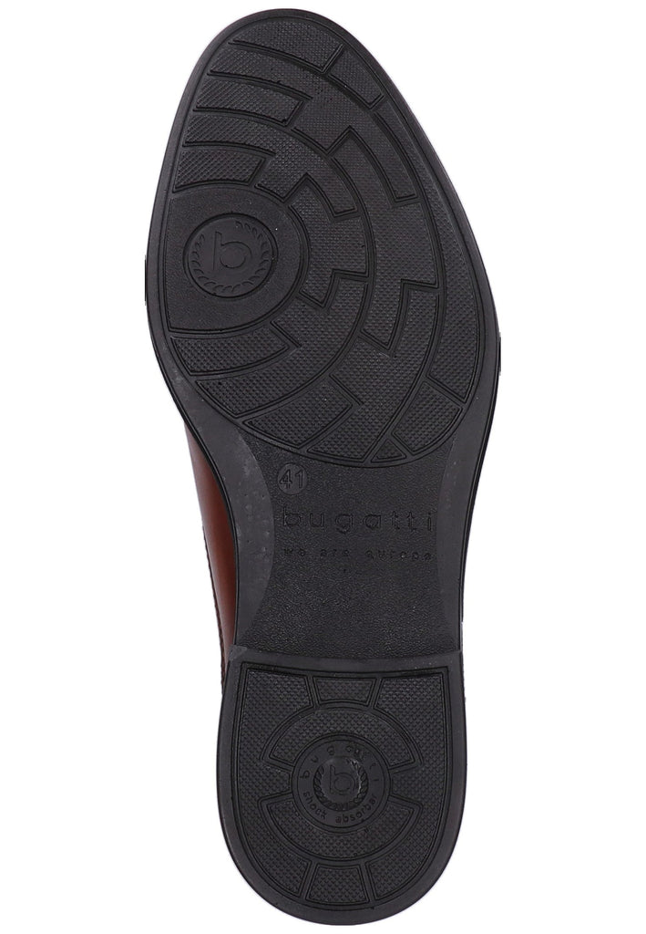 BUGATTI Businessschuhe Leder Cognac - surf4shoes