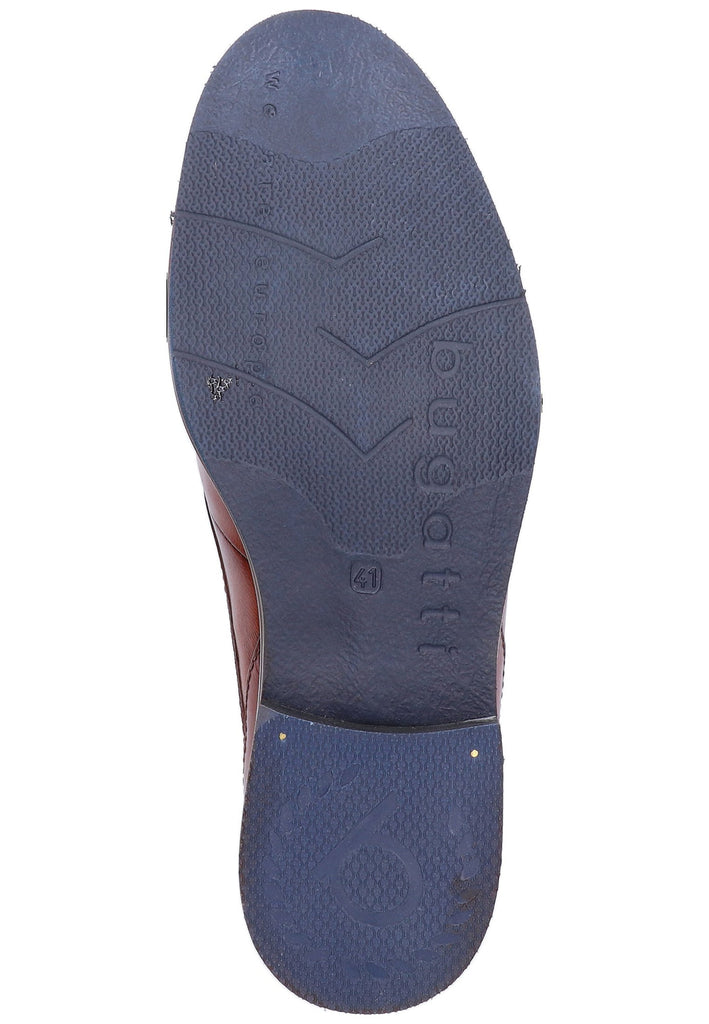 Bugatti Businessschuhe Glattleder Cognac - surf4shoes