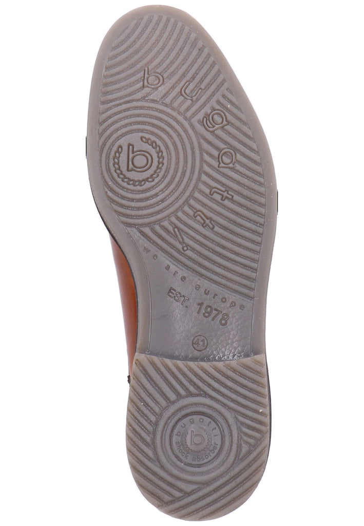 Bugatti Businessschuhe Glattleder Cognac - surf4shoes