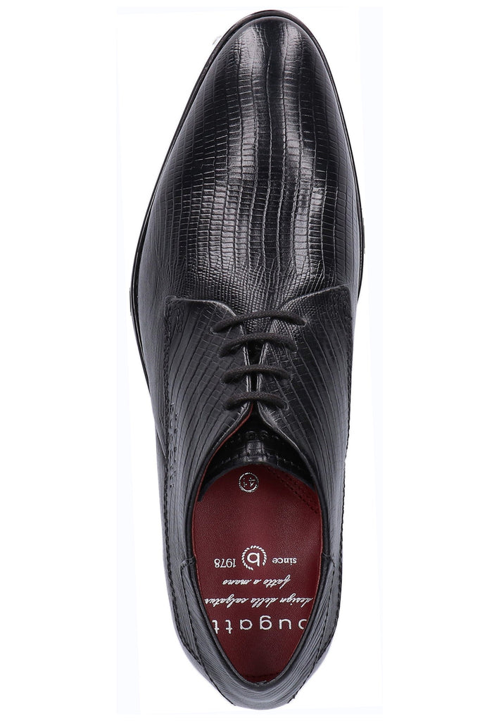 Bugatti Businessschuhe Glattleder Schwarz - surf4shoes