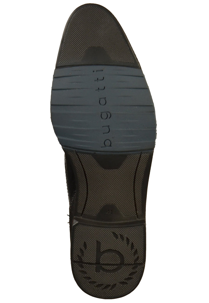 BUGATTI Businessschuhe Leder Schwarz - surf4shoes