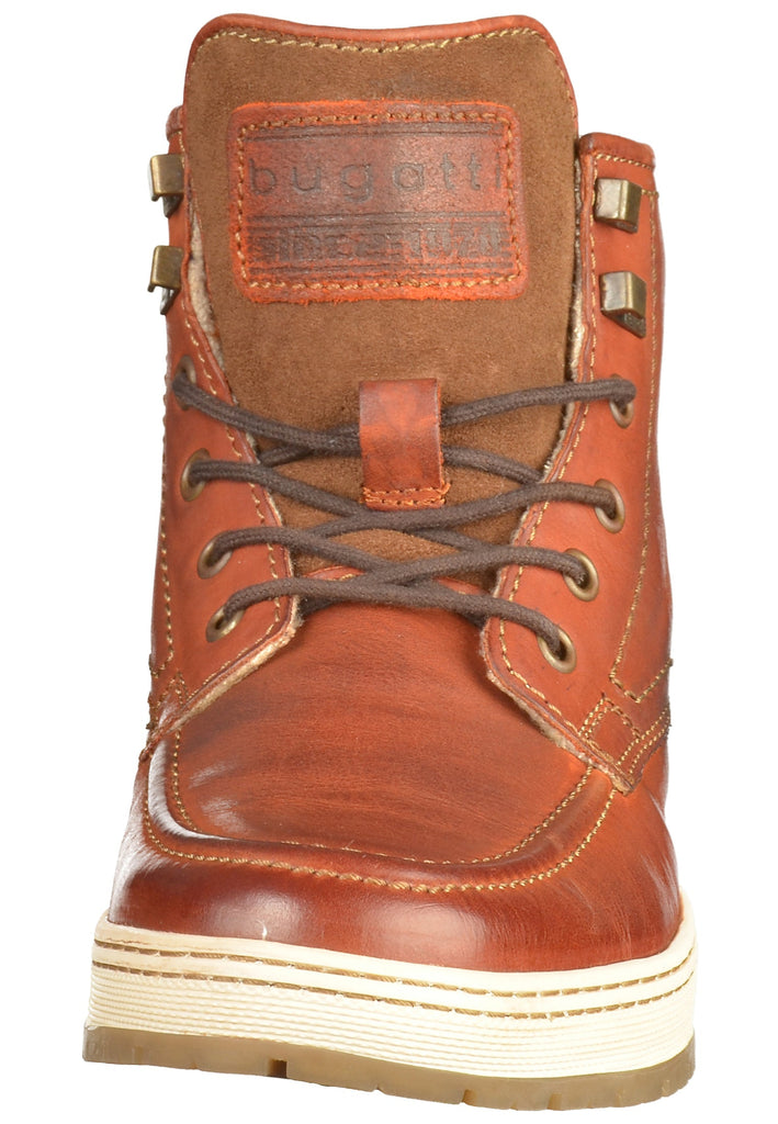 Bugatti Stiefelette Leder Braun - surf4shoes