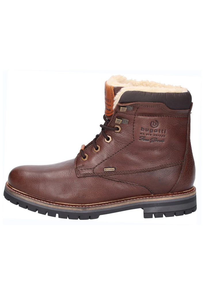 Bugatti Stiefelette Leder Dunkelbraun - surf4shoes