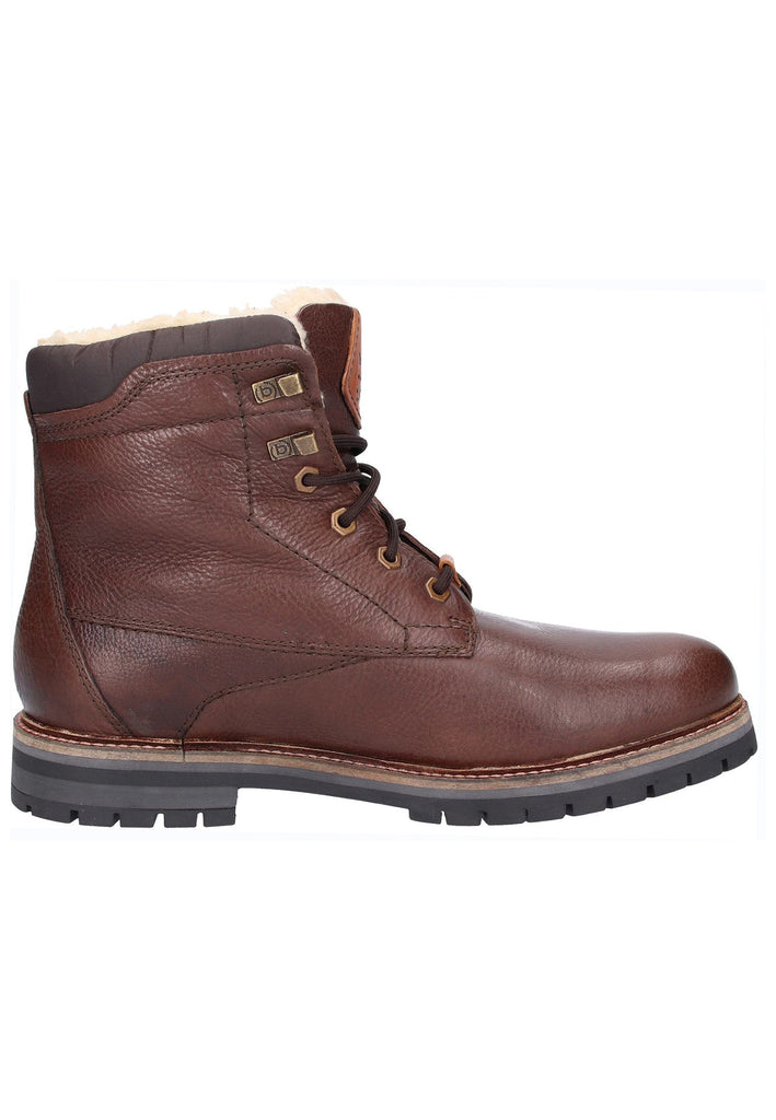 Bugatti Stiefelette Leder Dunkelbraun - surf4shoes