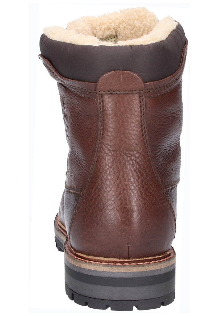 Bugatti Stiefelette Leder Dunkelbraun - surf4shoes