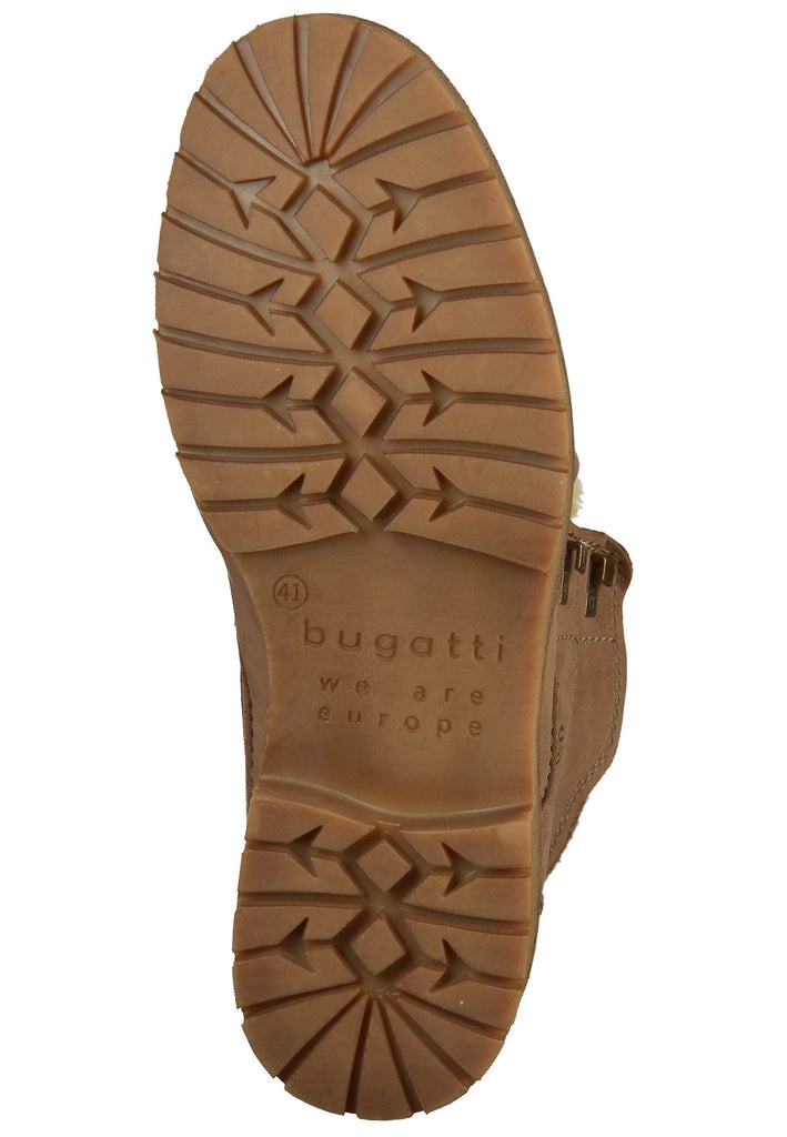 Bugatti Stiefelette Leder Taupe - surf4shoes