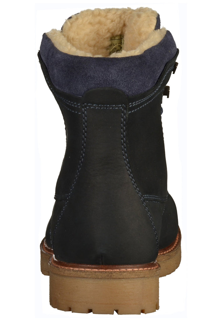 Bugatti Stiefelette Leder Dunkelblau - surf4shoes