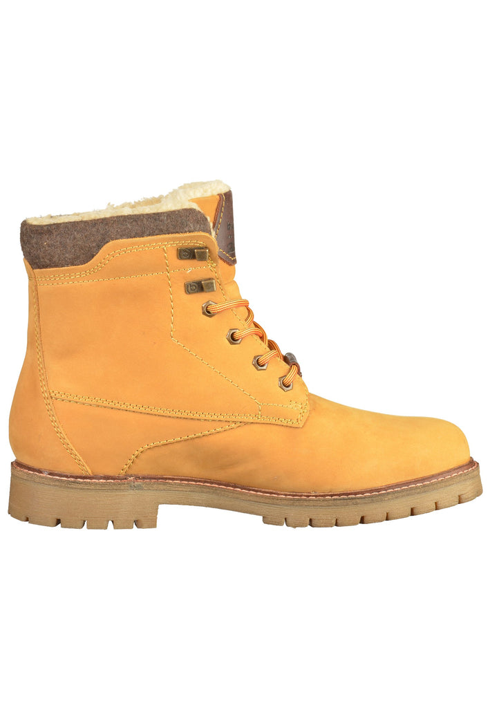 Bugatti Stiefelette Leder Gelb - surf4shoes