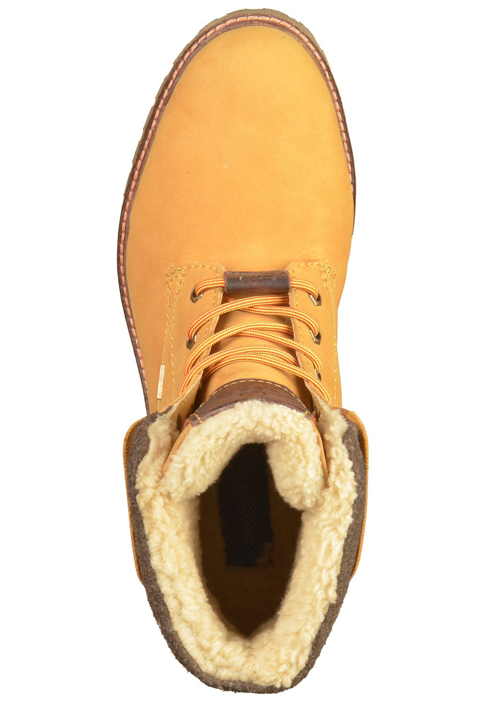 Bugatti Stiefelette Leder Gelb - surf4shoes