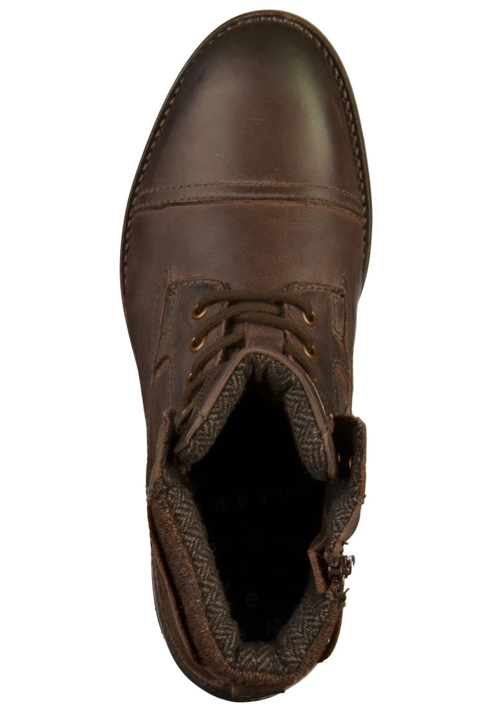 Bugatti Stiefelette Leder Taupe - surf4shoes