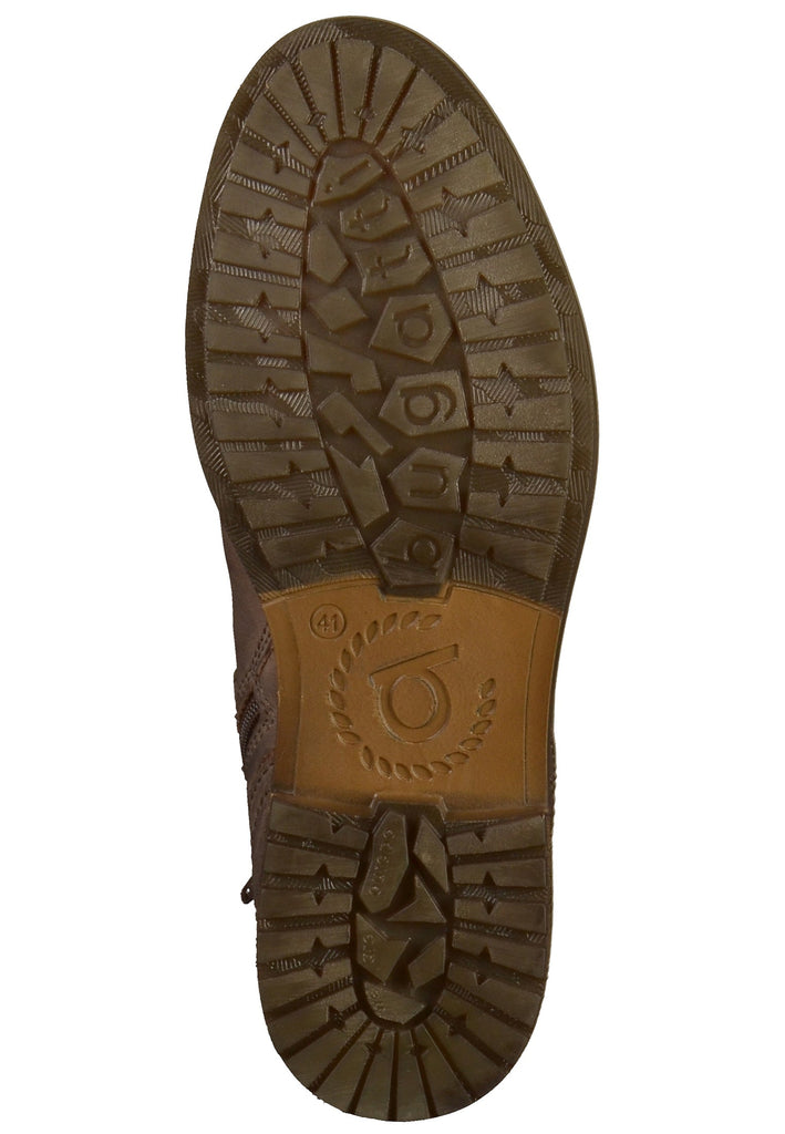 Bugatti Stiefelette Leder Taupe - surf4shoes
