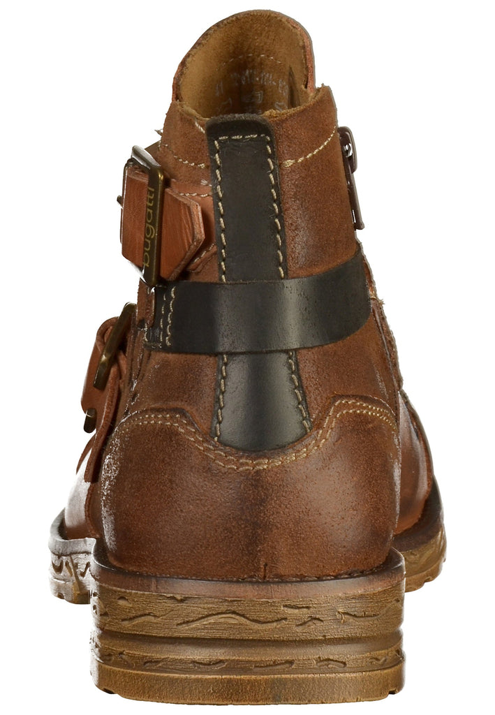 Bugatti Stiefelette Leder Cognac - surf4shoes