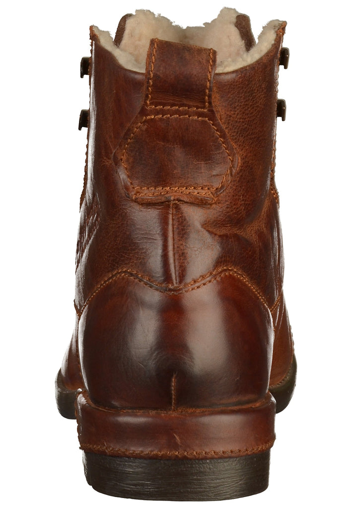 Bugatti Stiefelette Leder Braun - surf4shoes