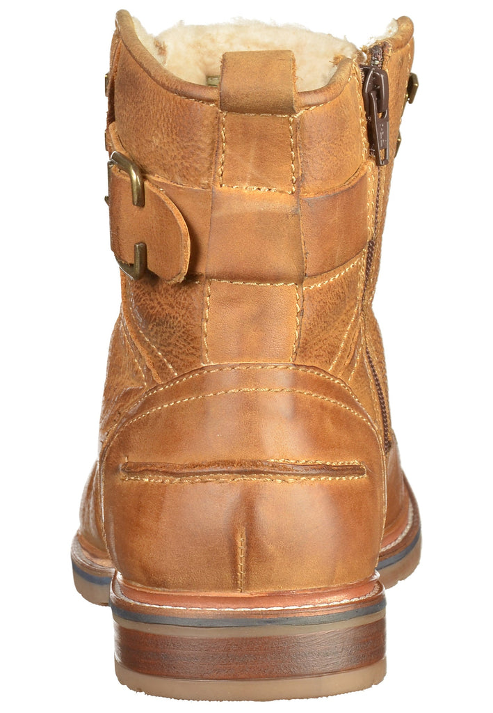 Bugatti Stiefelette Leder Cognac - surf4shoes