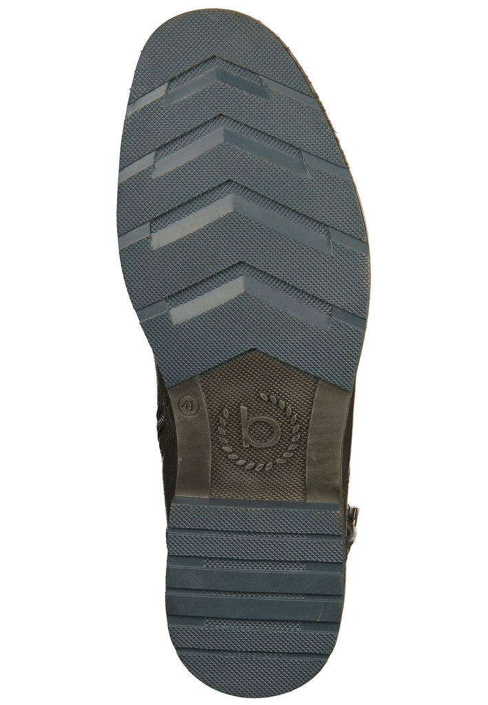 Bugatti Stiefelette Leder Schwarz - surf4shoes