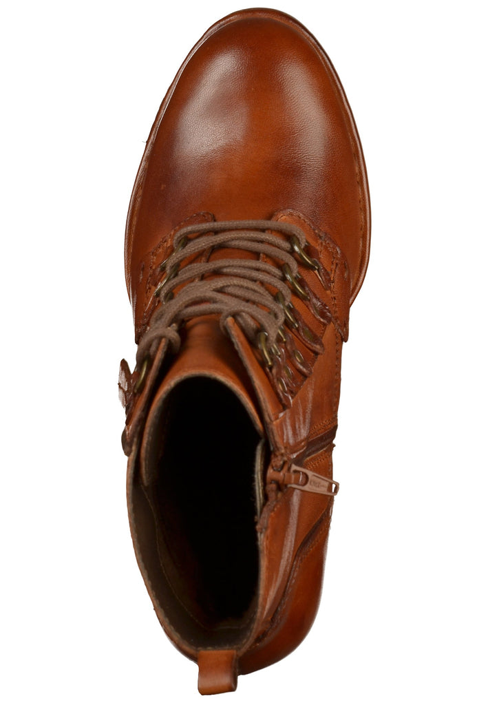 Bugatti Stiefelette Leder Cognac - surf4shoes