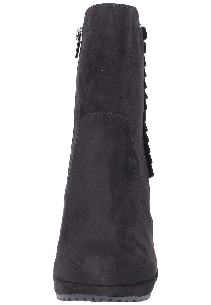 Bugatti Stiefelette Lederimitat Schwarz - surf4shoes