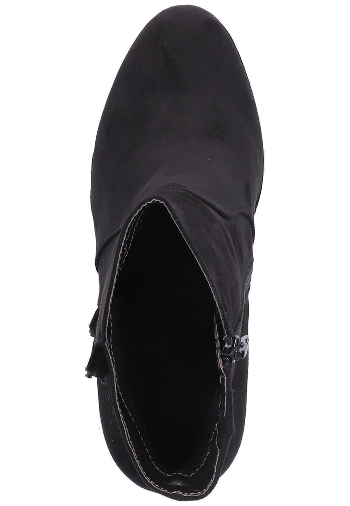 Bugatti Stiefelette Lederimitat Schwarz - surf4shoes