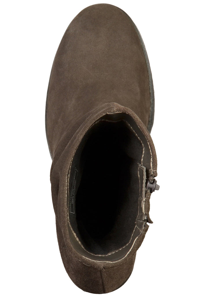 Bugatti Stiefelette Veloursleder Dunkelgrau - surf4shoes