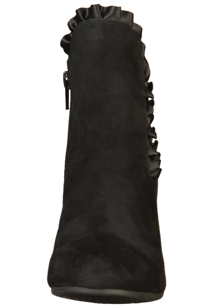 Bugatti Stiefelette Veloursleder Schwarz - surf4shoes