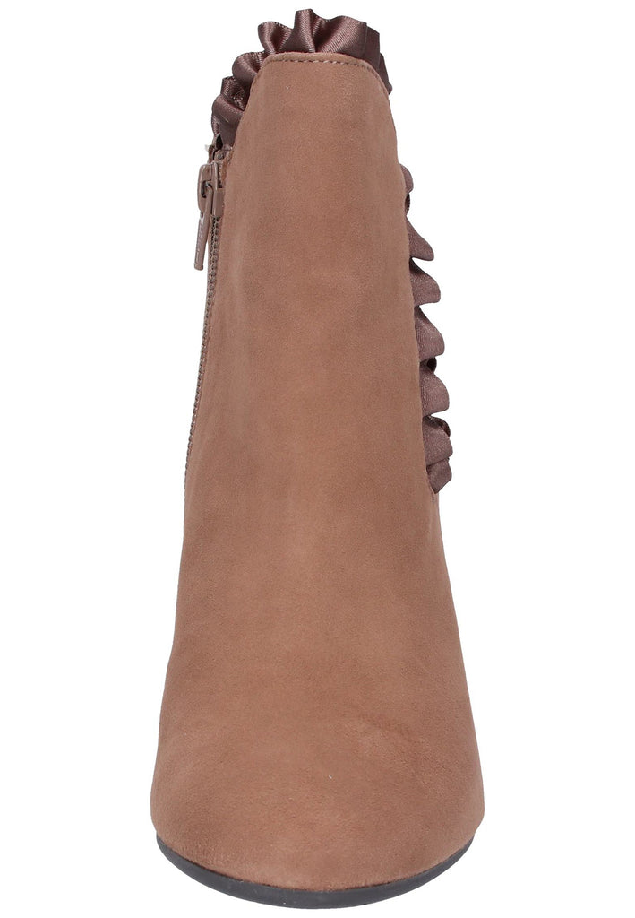 Bugatti Stiefelette Veloursleder Taupe - surf4shoes