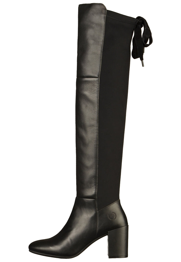 Bugatti Stiefel Leder Schwarz - surf4shoes