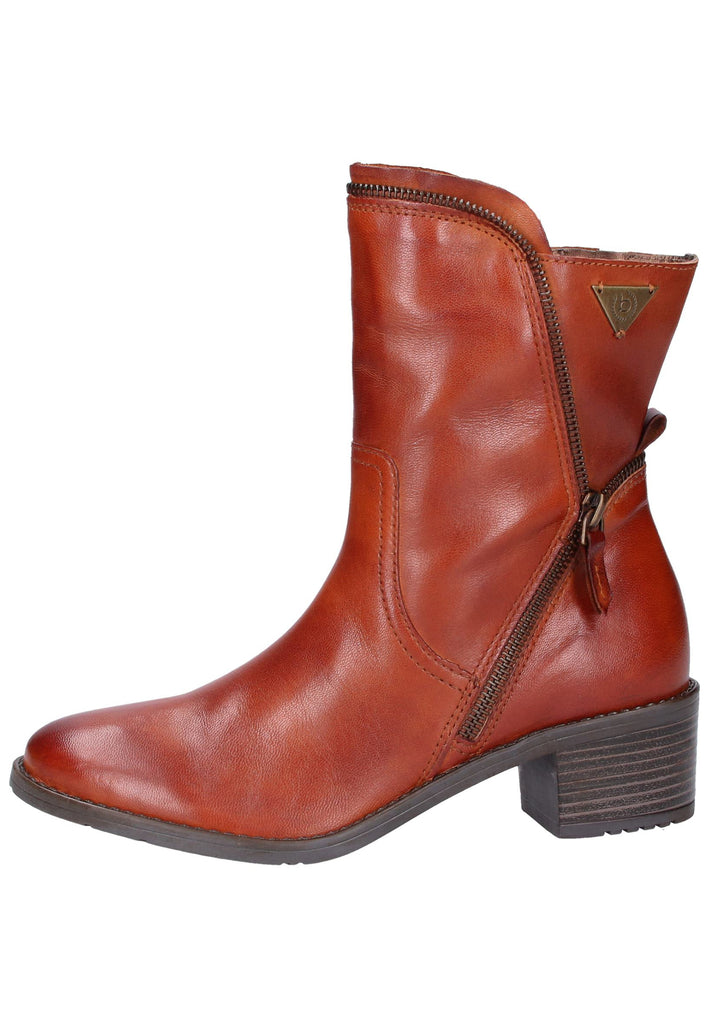 Bugatti Stiefelette Leder Cognac - surf4shoes