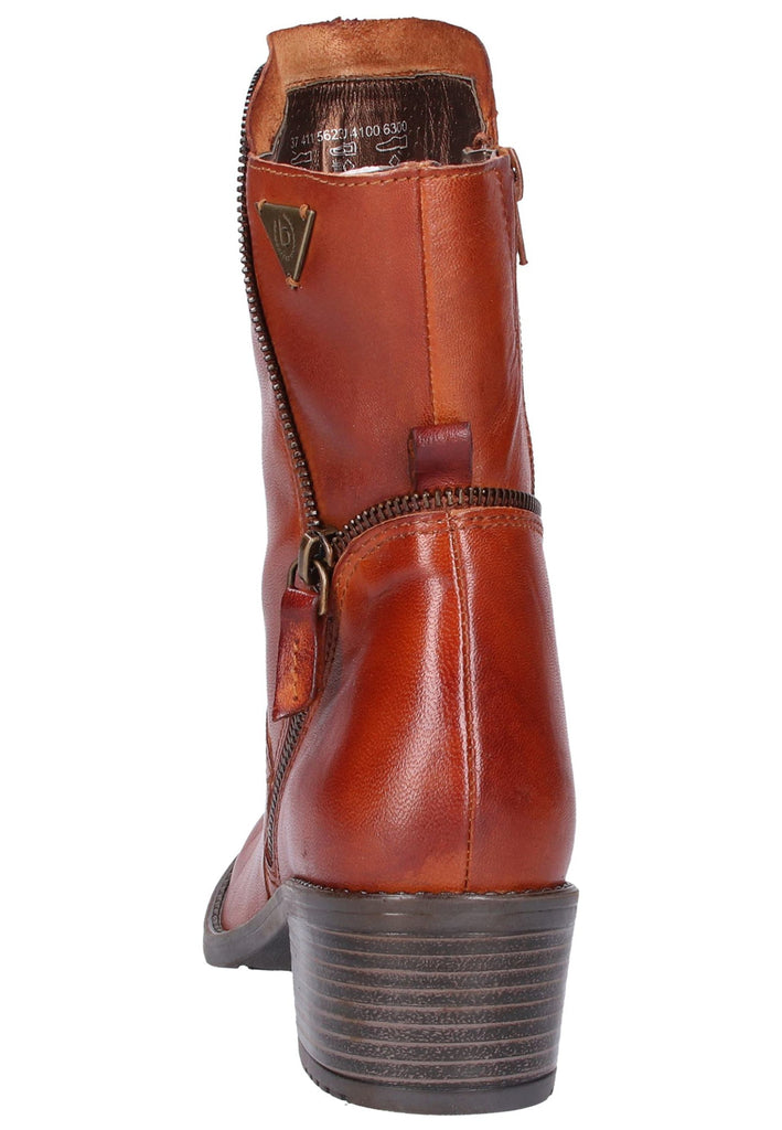 Bugatti Stiefelette Leder Cognac - surf4shoes