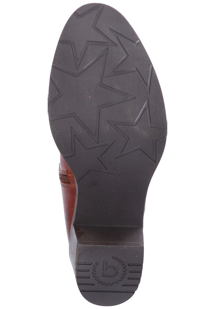 Bugatti Stiefelette Leder Cognac - surf4shoes