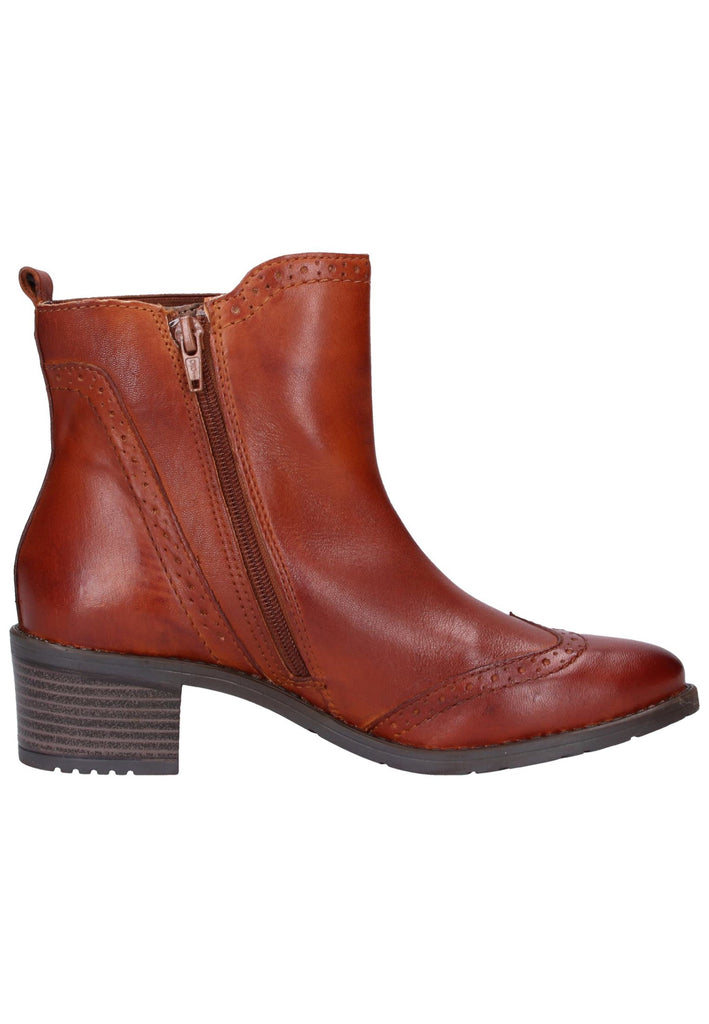 Bugatti Stiefelette Leder Cognac - surf4shoes