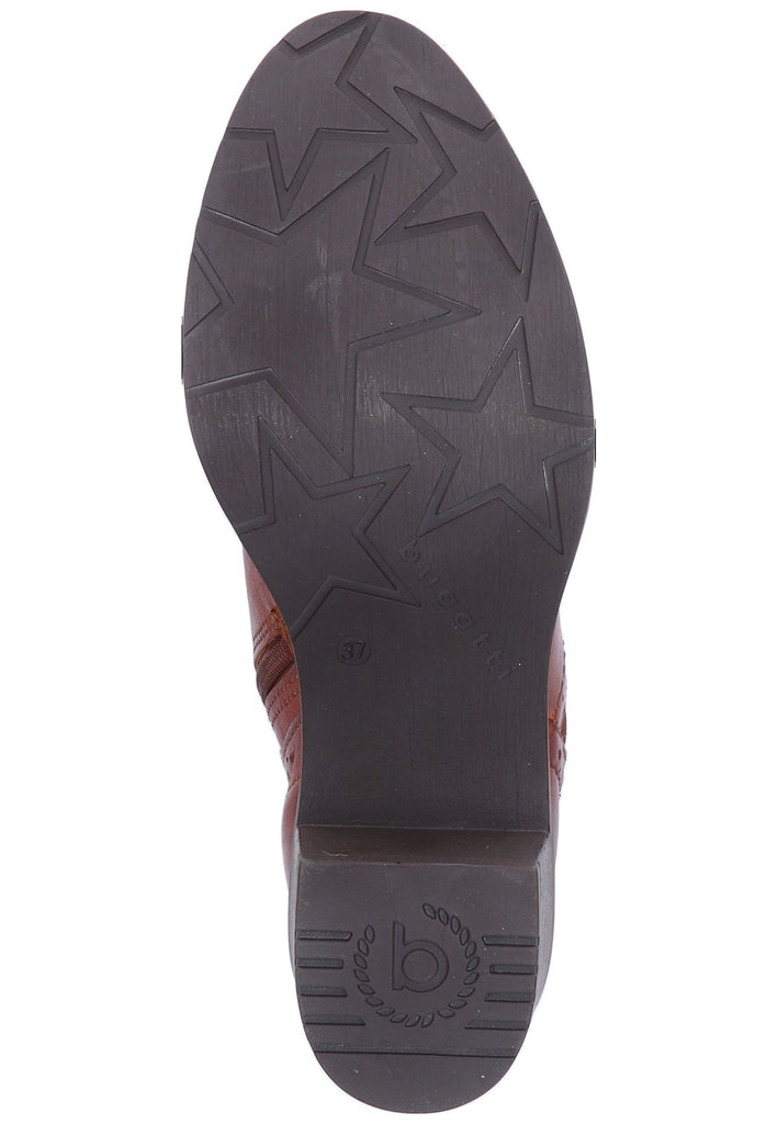 Bugatti Stiefelette Leder Cognac - surf4shoes