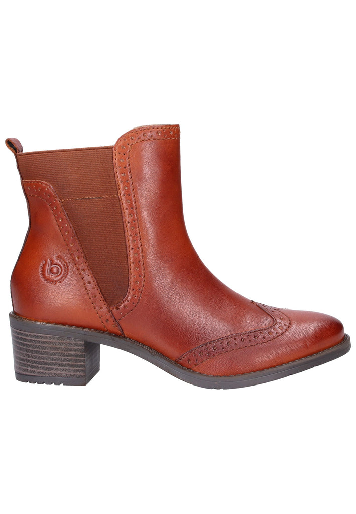 Bugatti Stiefelette Leder Cognac - surf4shoes