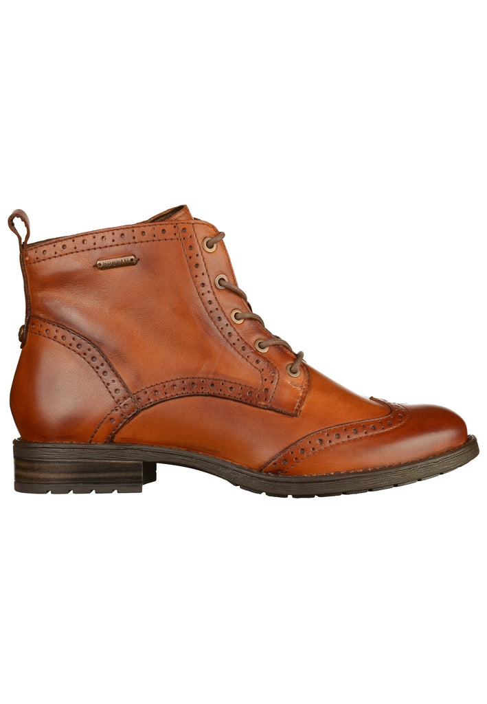Bugatti Stiefelette Leder Cognac - surf4shoes