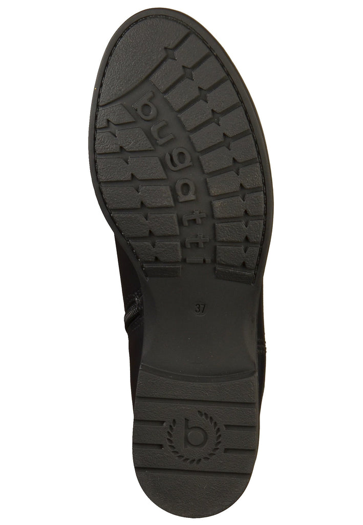 Bugatti Stiefelette Leder Schwarz - surf4shoes