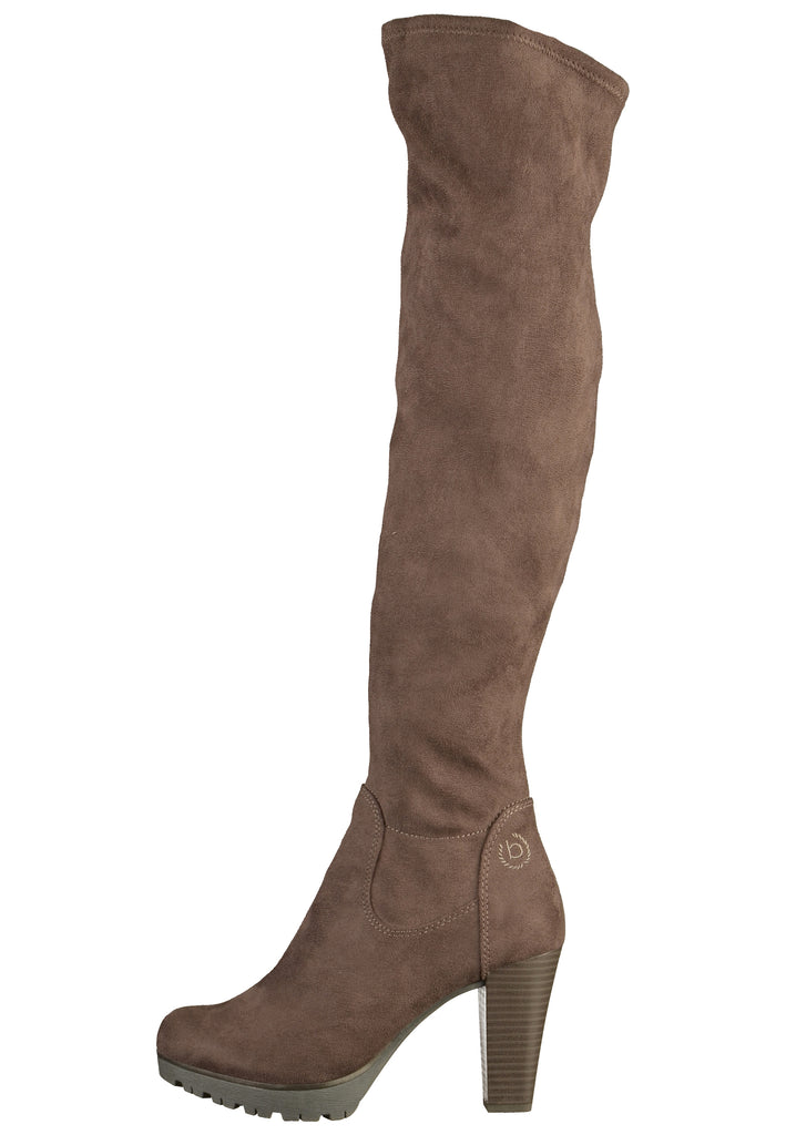 Bugatti Stiefel Lederimitat Dunkelgrau - surf4shoes