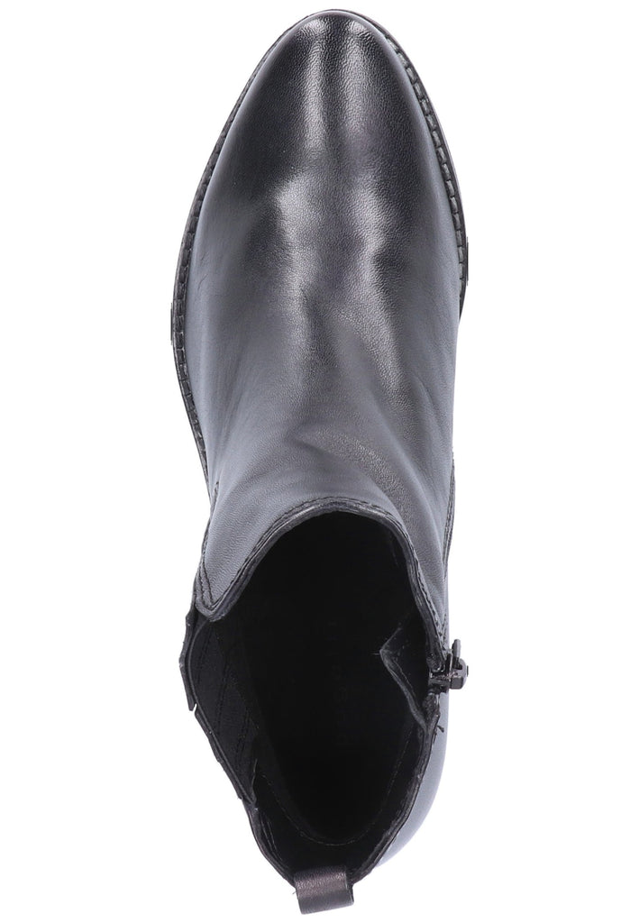 Bugatti Stiefelette Leder Schwarz - surf4shoes