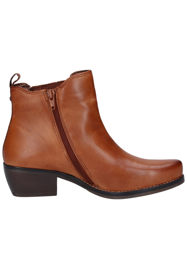 Bugatti Stiefelette Leder Cognac - surf4shoes