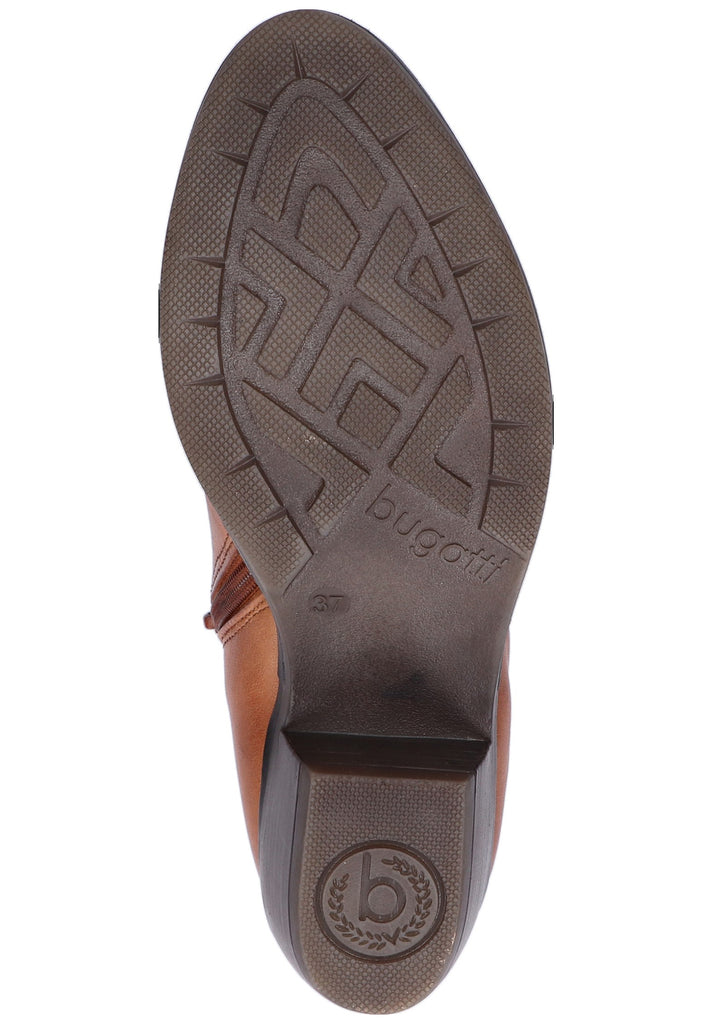 Bugatti Stiefelette Leder Cognac - surf4shoes