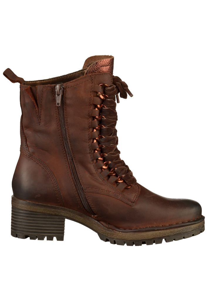 Bugatti Stiefelette Leder Dunkelbraun - surf4shoes