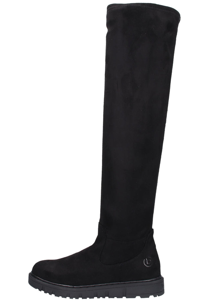 Bugatti Stiefel Textil Schwarz - surf4shoes
