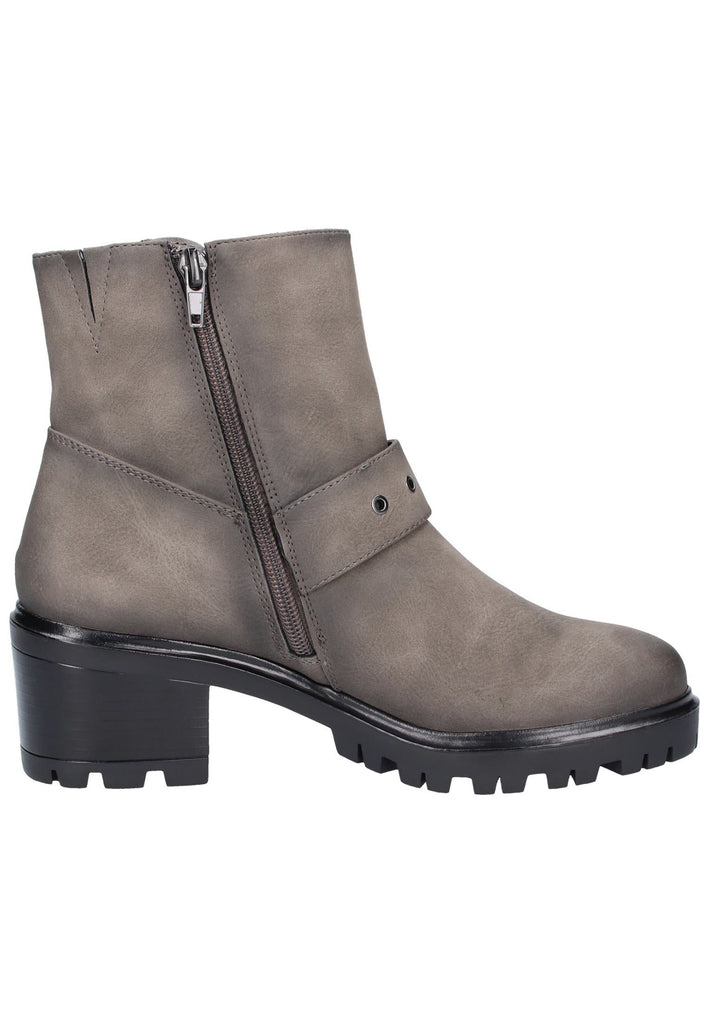 Bugatti Stiefelette Lederimitat Dunkelgrau - surf4shoes