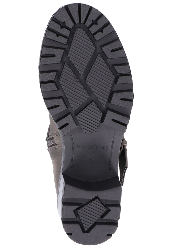 Bugatti Stiefelette Lederimitat Dunkelgrau - surf4shoes