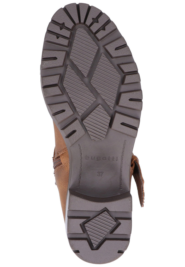 Bugatti Stiefelette Lederimitat Cognac - surf4shoes