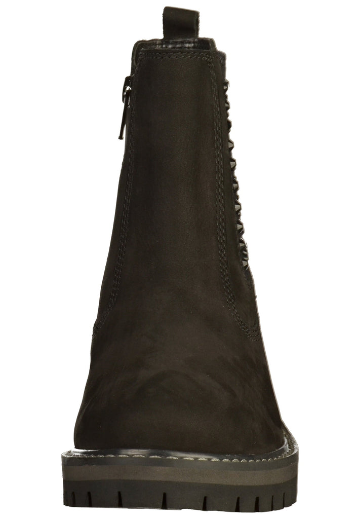 Bugatti Stiefelette Leder Schwarz - surf4shoes